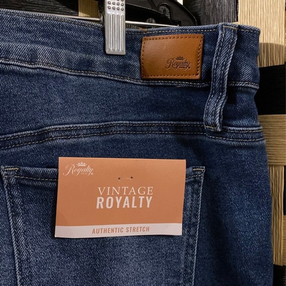 vintage royalty jeans size 16 High Rise Skinny - Picture 4 of 5